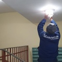 Завершен текущий ремонт в доме 52/10 ул. Советская