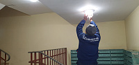 Завершен текущий ремонт в доме 52/10 ул. Советская