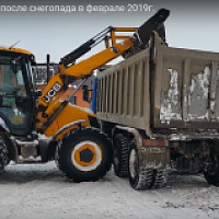 Последствия самого сильного снегопада ливидированы нами в течении 2-х дней (ВИДЕО)